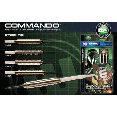 Дроти для дартсу Winmau Commando N/S 80%, 21 гр
